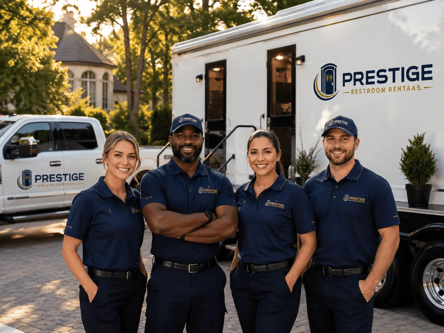 Trusted Luxury Portable Restrooms company in Floris, IA
